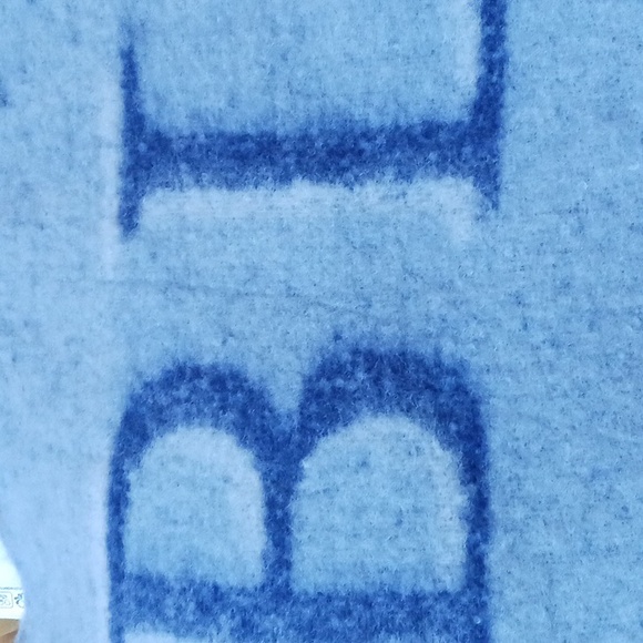 SPRIGS INSPIRATIONAL OVERSIZE SCARF BLUE BLISS - Picture 6 of 7